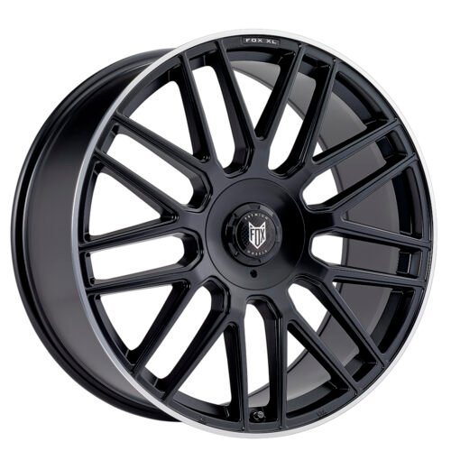 FOX VR3 XL Satin Black Polished Lip