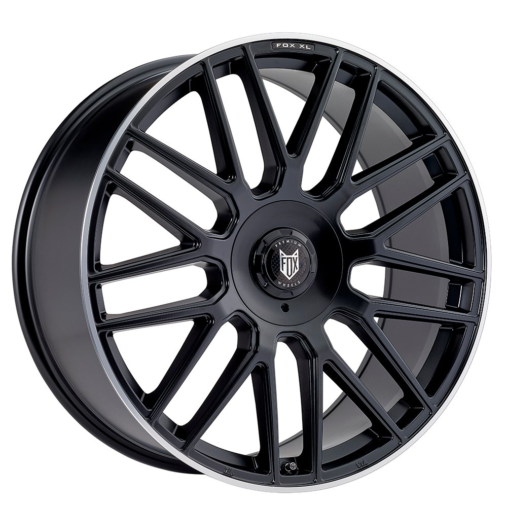FOX VR3 XL Satin Black Polished Lip