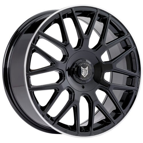 FOX VR3 Black Polished Lip