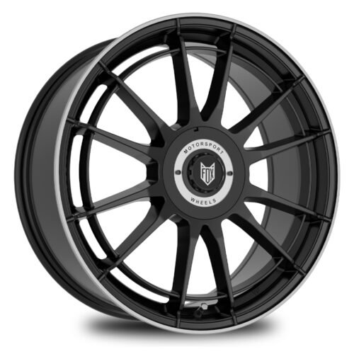 FOX VR4 Satin Black Polished Lip