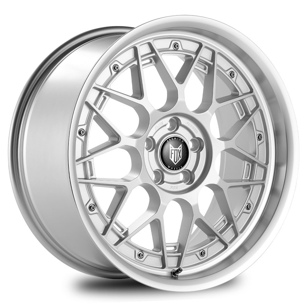 FOX HIRO Satin Silver Polished Lip
