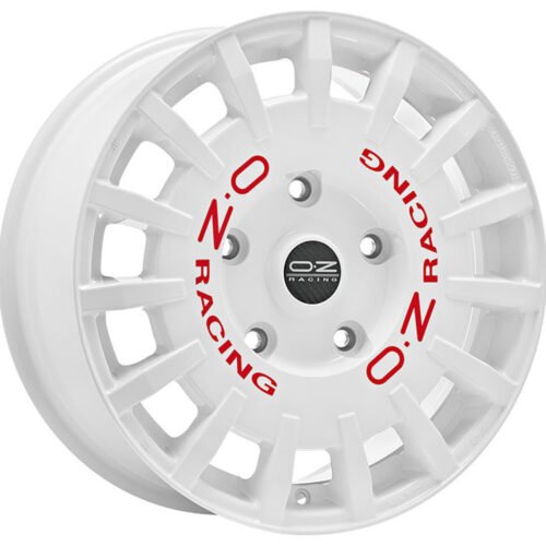 OZ Rally Racing Van Race White Red Lettering