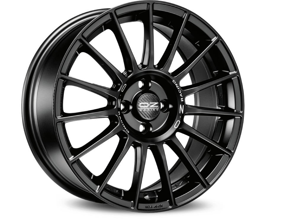 OZ Superturismo LM Matt Black Red Lettering