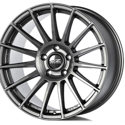 OZ Superturismo Dakar Matt Graphite Silver Lettering