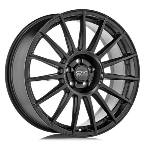 OZ Superturismo Dakar Matt Black Silver Lettering