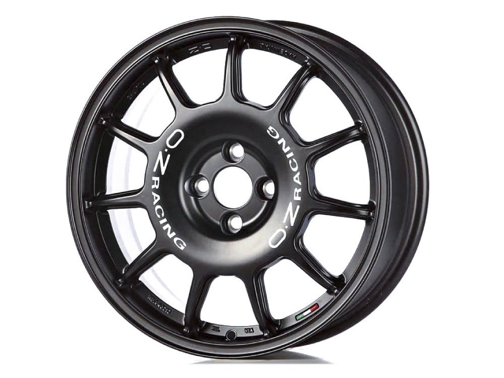 OZ Leggenda Matt Black White Lettering