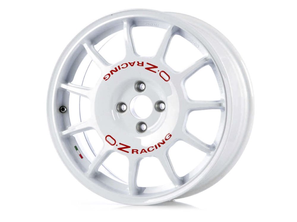 OZ Leggenda Race White Red Lettering