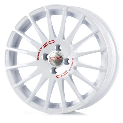 OZ Superturismo WRC Race White Red Lettering