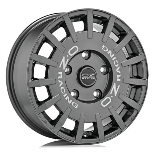 OZ Rally Racing Van Dark Graphite Silver Lettering